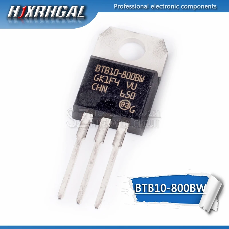 10pcs BTB10-800BW TO-220 BTB10800BW TO220