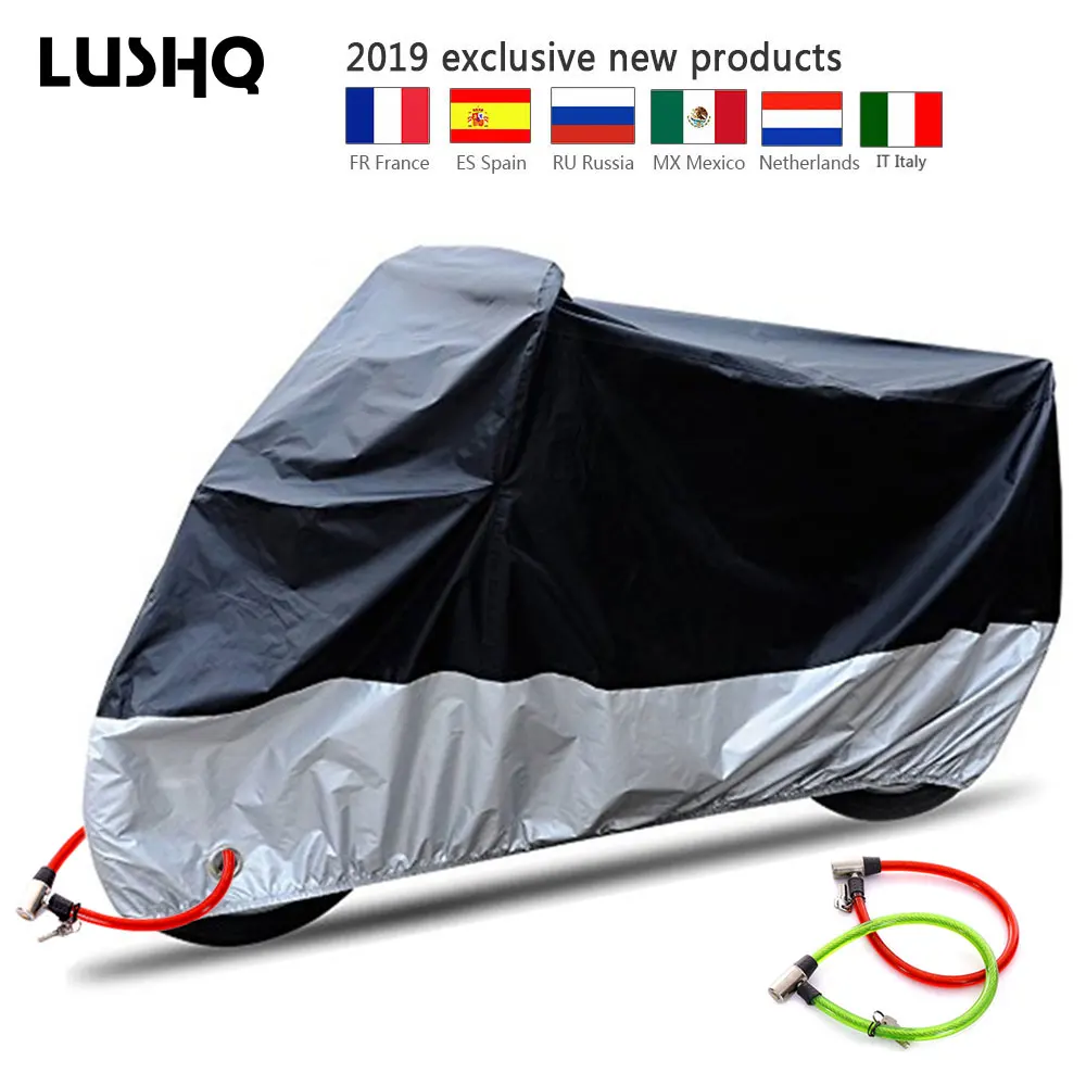 Motorcycle cover bike cover funda moto Waterproof UV Protector Rain Cover For Hyosung gtr 125 gt650r aquila gtr gt250r comet 125