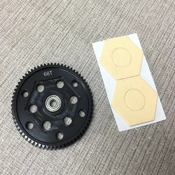 KYX Racing Hard Steel Heavy Duty 32P 68T Spur Gear Upgrades Parts Accessories for RC Crawler Car Axial Yeti 90025 90026 90032