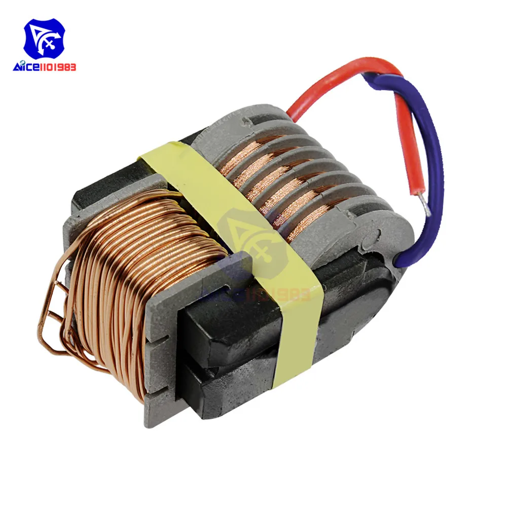 diymore 15KV High Frequency Converter Inverter Coil  High Voltage Arc Generator Plasma Step Up Boost Power Supply Module