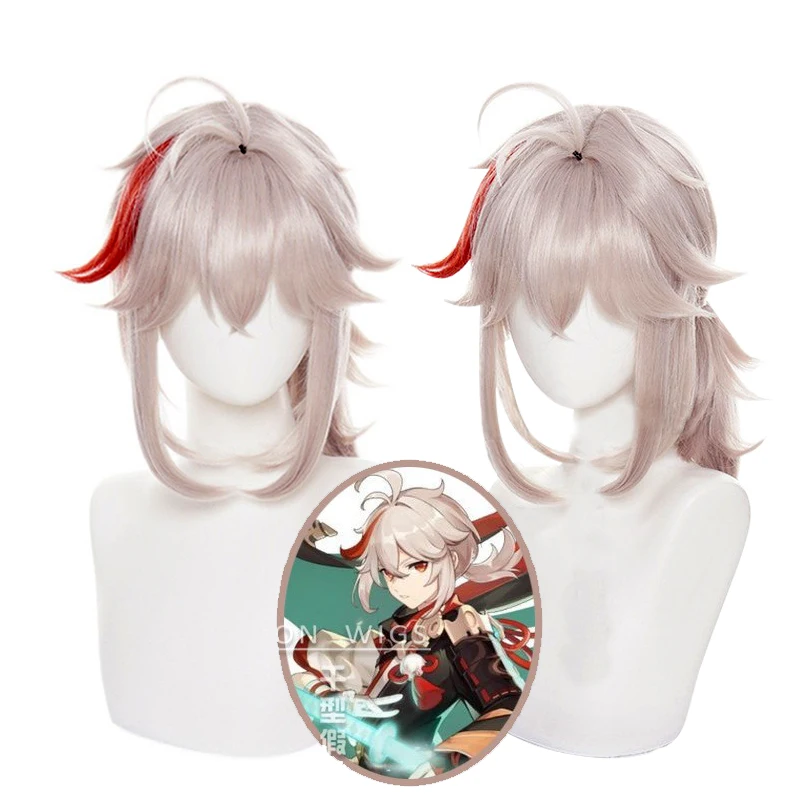 Genshin Impact Kaedehara Kazuha – Badge de Vision pour perruque, Inazuma, accessoires de Cosplay, accessoires pour Fans, cadeau Otaku