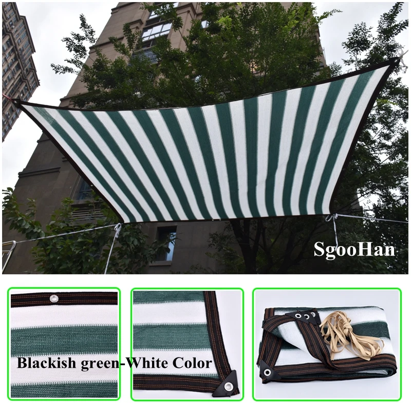 

Sun Shading Net Garden Succulent Plant Shelter HDPE Anti-UV Sunshade Net Sunblock Outdoor Awning Swimming Pool Cover Shade Sail