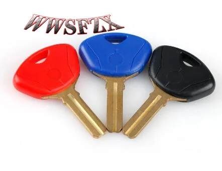 Black / Red Motorcycle Blank Key Uncut Blade For Bmw K1300S F800 R1200GS K1200R R1200RT Moto Embryo Blank Keys Can be installed