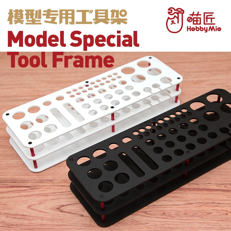 Hobby Mio Desktop Tool Rack Model Tool Organizing Rack Acrylic Tool Storage Rack