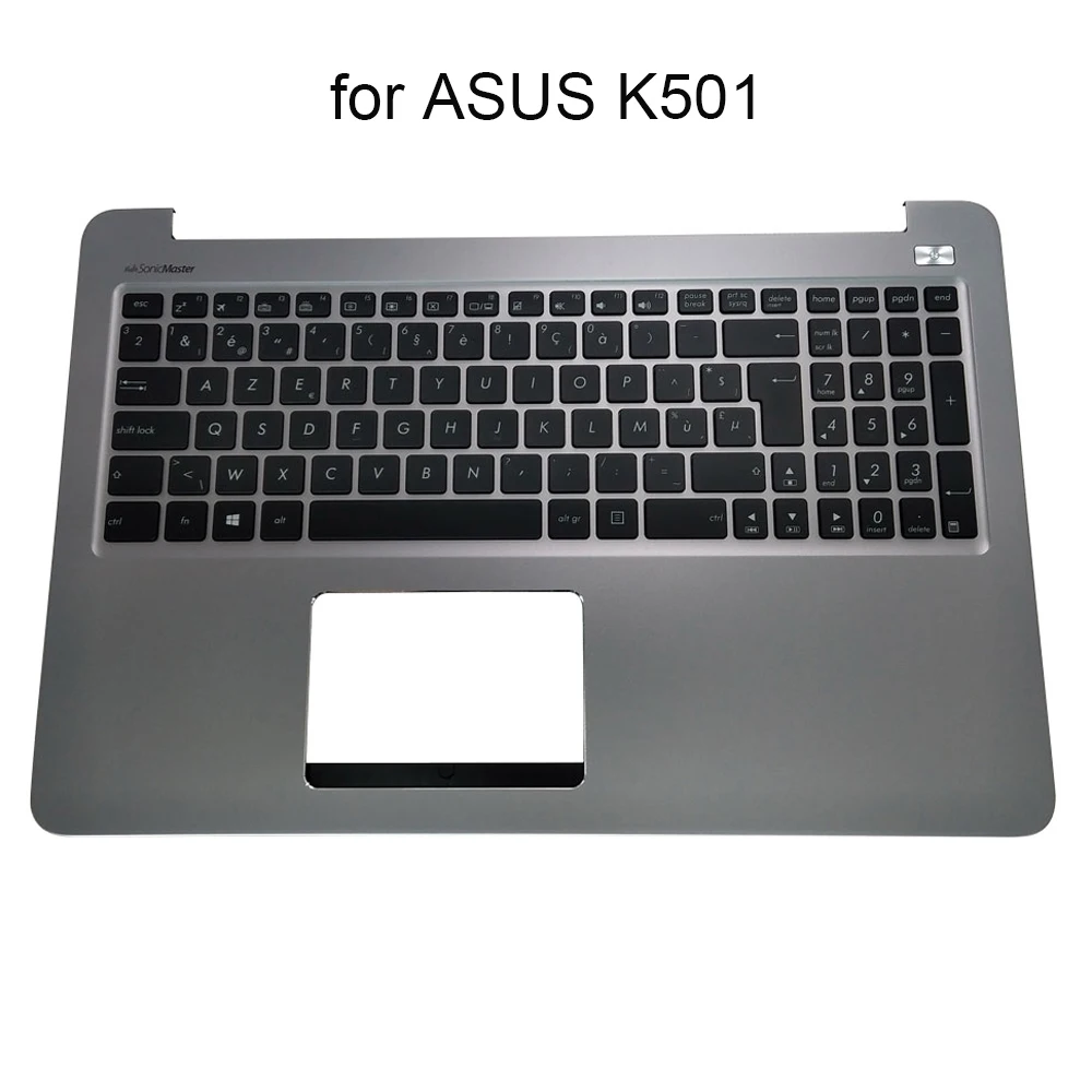 Belgian Backlit Keyboard For Asus K501 K501L K501UB K501UX K501LB K501LX BE Belgium Keyboards Palmrest Top Case 90NB0A52-R30030