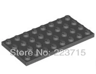 *Plate 4x8*3034 10pcs DIY enlighten block bricks,Compatible With Other Assembles Particles