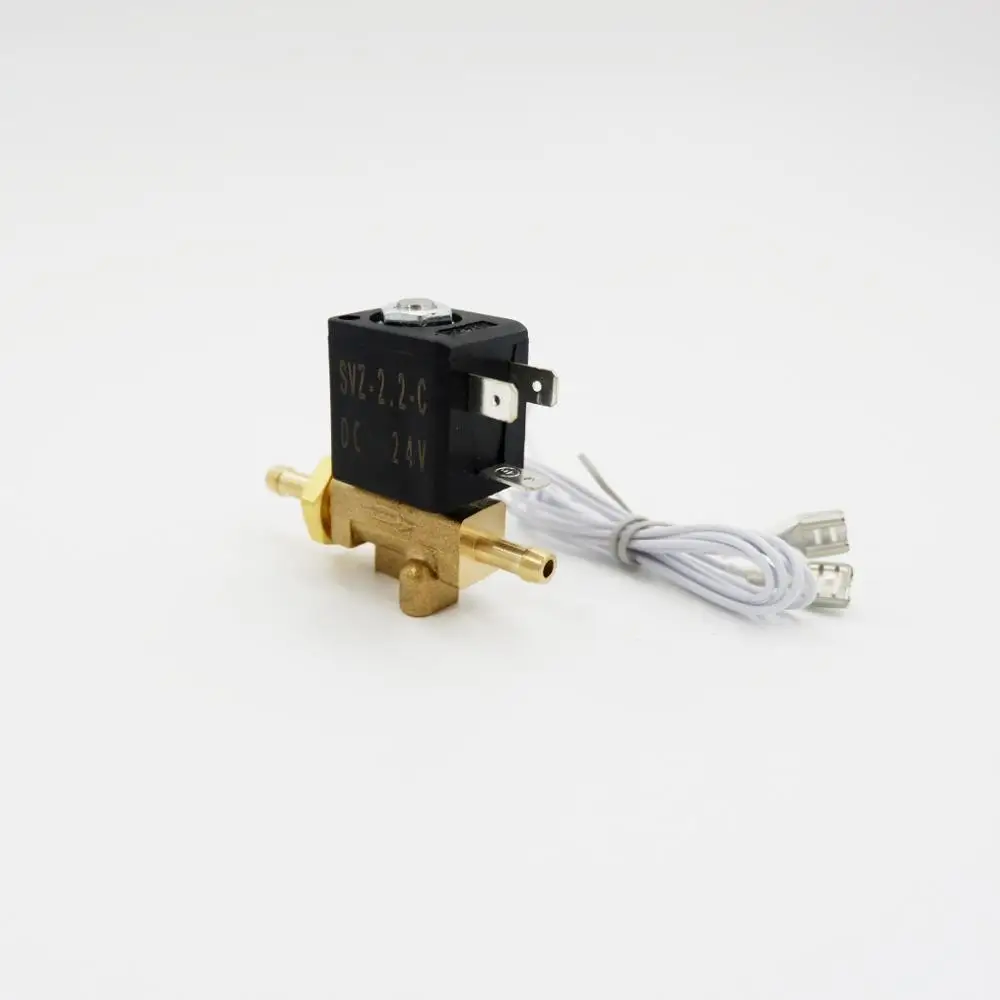 الملف اللولبي صمام العودة-فلوش نوع العادي مغلقة حربة نوع SVZ-2.2-C AC DC 24V 36V 220V 2 موقف 2 طريقة M12 * 1 الملف اللولبي صمام