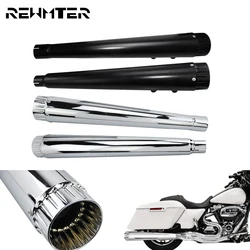 Motorcycle Megaphone Mufflers Exhaust Pipes Slip-On Exhaust For Harley Touring Road King Ultra Classic Street Glide 2000-2021