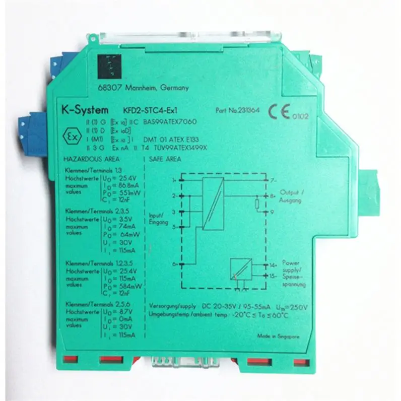 KFU8-FSSP-1.D Frequency voltage current converter