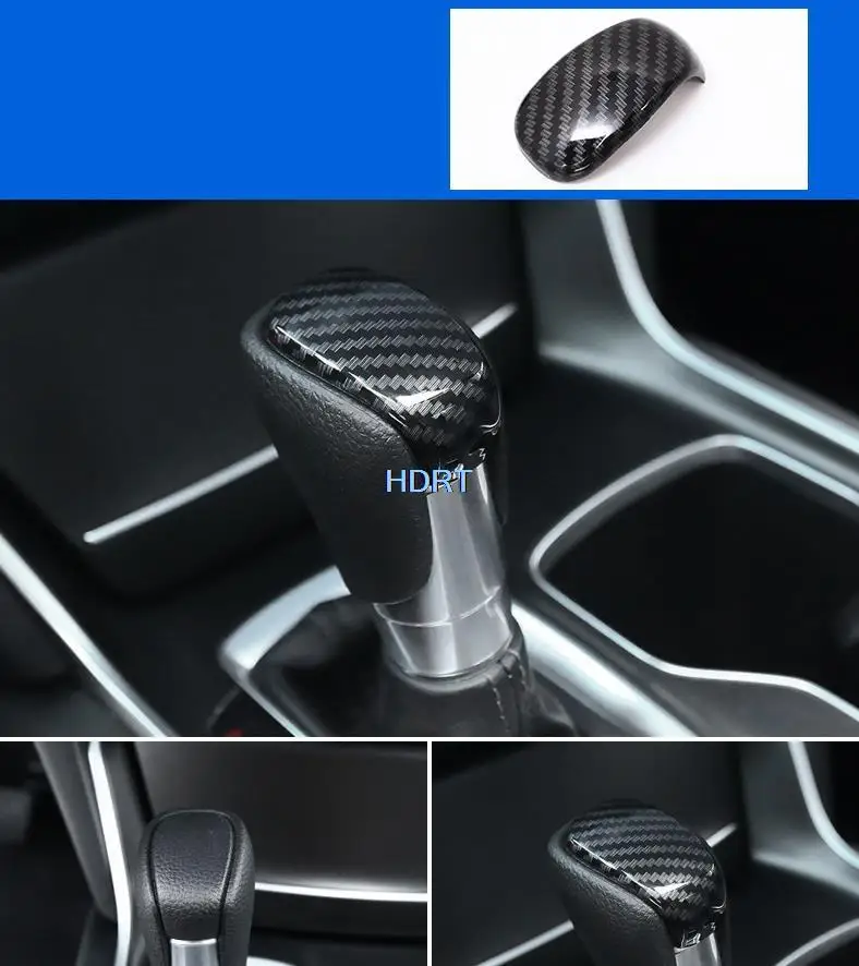 Car Air Vent Door Speaker Inner Gear Shift Box Panel Trim Cover For Honda Accord 10th 2018 2019 2020 Carbon fibre Interior Style