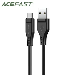 ACEFAST USB Type C Cable For Samsung A51 A71 3A Fast Charging USB C Micro Phone Cable Wire Cord For Xiaomi 11T Pro Charging Cord