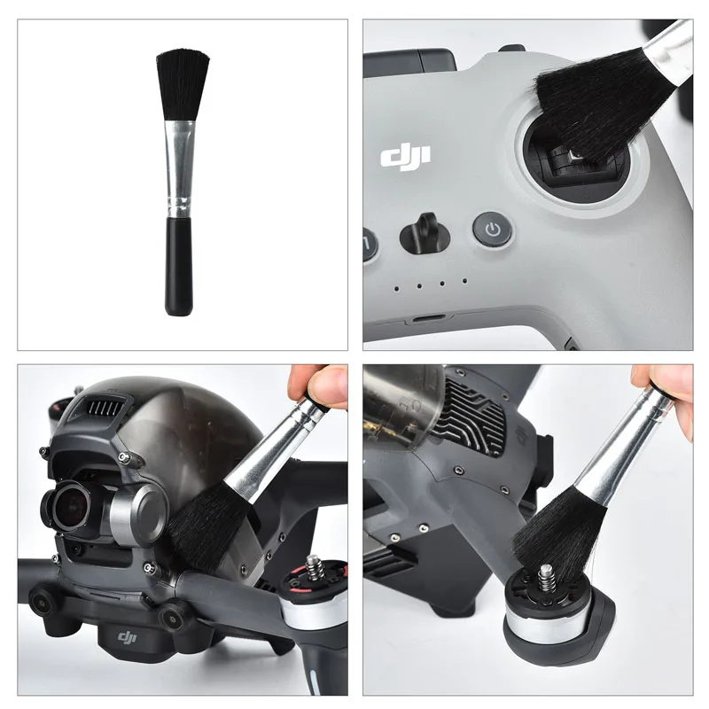 Drone ชุดทำความสะอาดกล้อง Gimbal Air ปั๊มฝุ่นฝุ่นเครื่องมือทำความสะอาดเลนส์สำหรับ DJI FPV/Mavic Air 2S/Mini 2/Air 2/กระเป๋า2