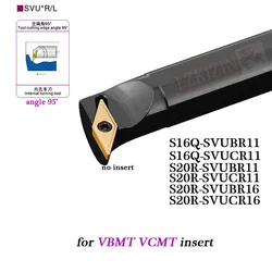 1PC S16Q S20R SVUBR11 SVUCR11 SVUBR16 SVUCR16 Internal Turning Tool Holder SVUBR SVUCR CNC Lathe Boring Bar for VBMT VCMT Insert