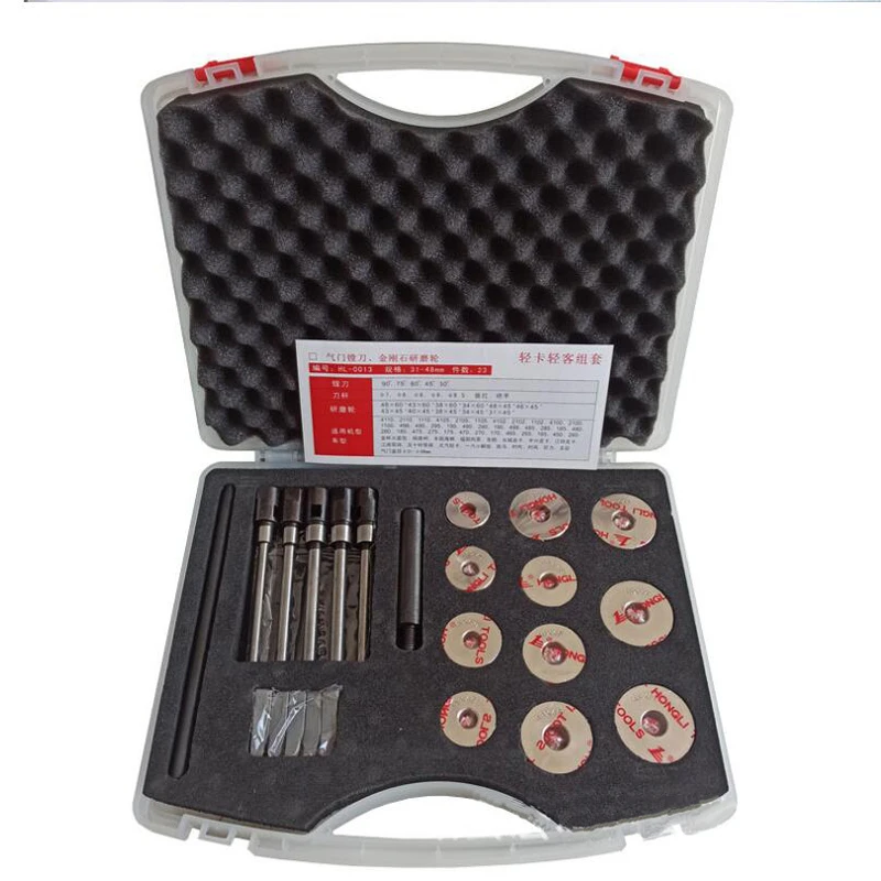 Valve seat reamer, valve seat grinding wheel, all models can be used, high-quality valve seat tools, car repair tool set