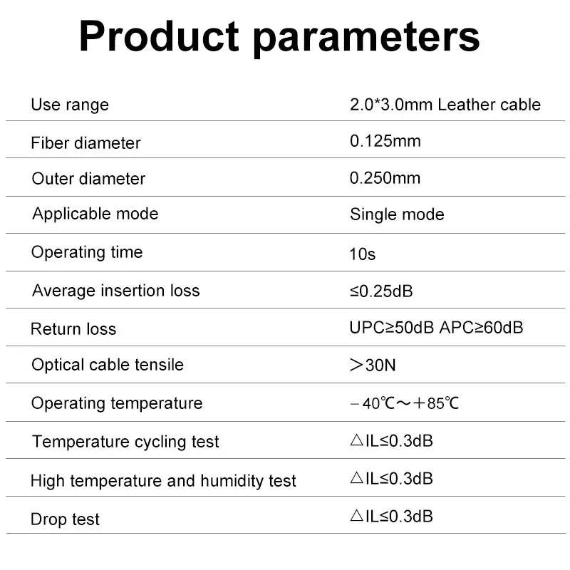 ONTi New SC APC SM Single-Mode Fiber Optical Connector FTTH Tool Cold Connector Tool SC UPC Fiber Optic Fast Connector