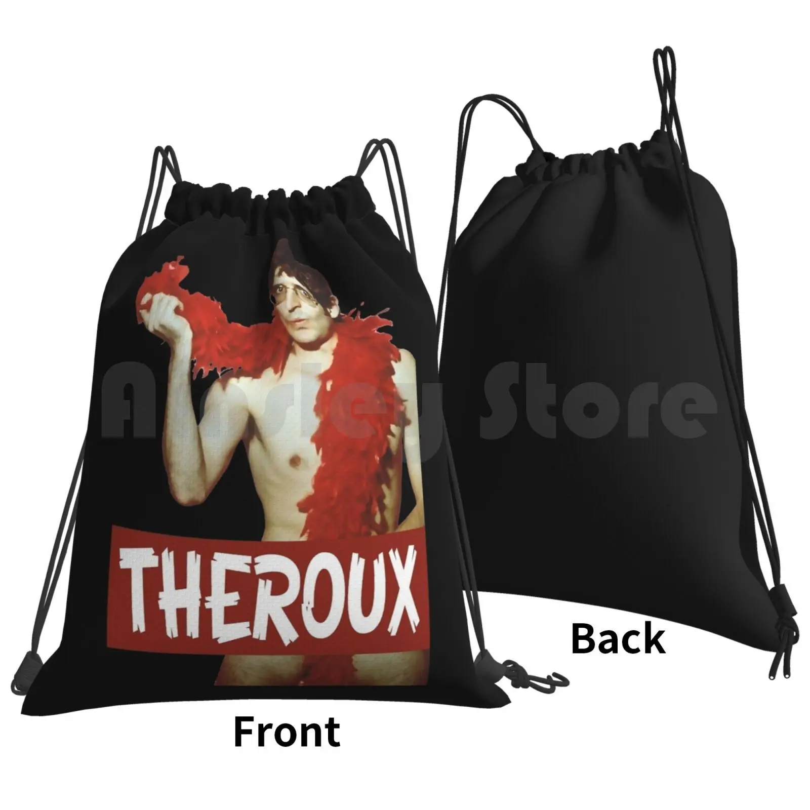 Louis Theroux Backpack Drawstring Bags Gym Bag Waterproof Weird Louis Theroux Louis Theroux Funny Documentary Young