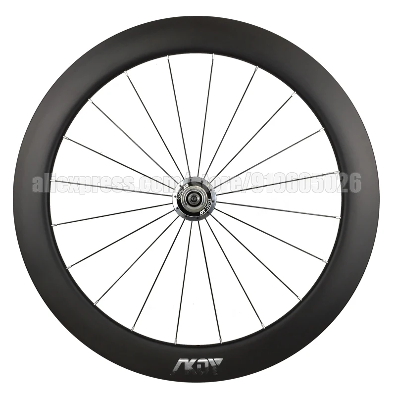 700c Track Bicycle Carbon Wheels DT240 60mm 88mm Disc Brake Tubeless Ready Clincher 20/24 Holes 700x25C-28C Road Bike Wheelset
