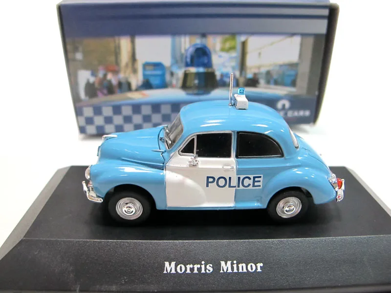 Nuevos modelos de coches de policía a escala 1/43 de Atlas Editions para colección, coches de juguete de aleación fundida a presión, regalo