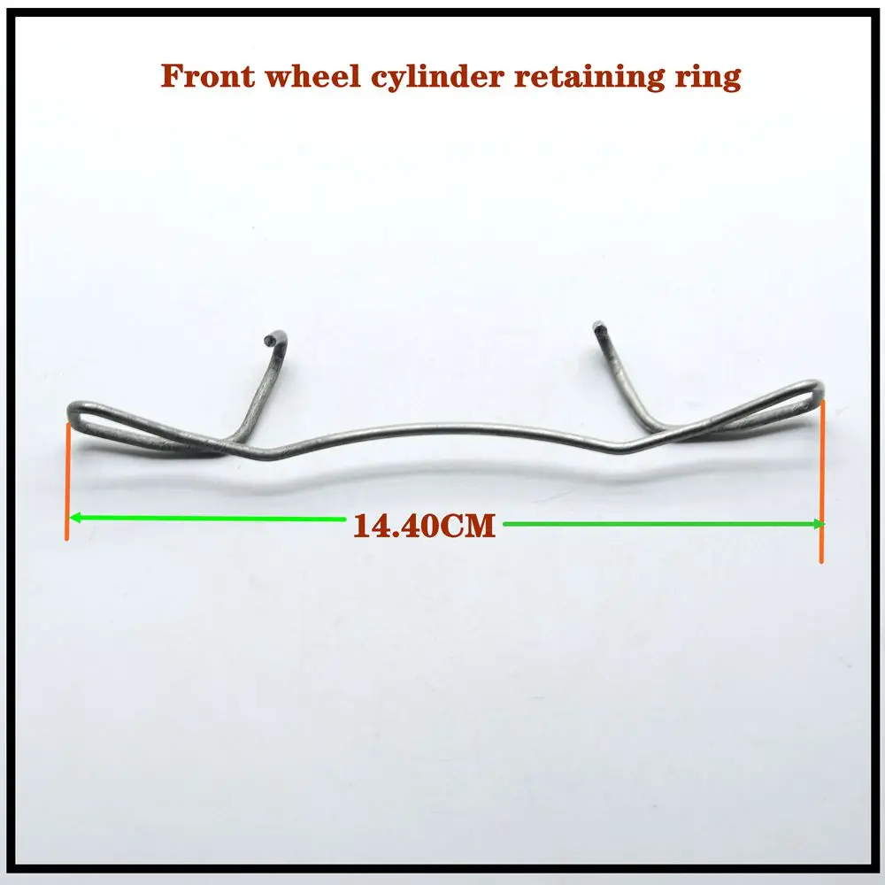 2 Pcs Front wheel cylinder retaining ring Spring, Brake Caliper ATE 11.8116-0071.1  The old Passat suits you 4F0 615 269