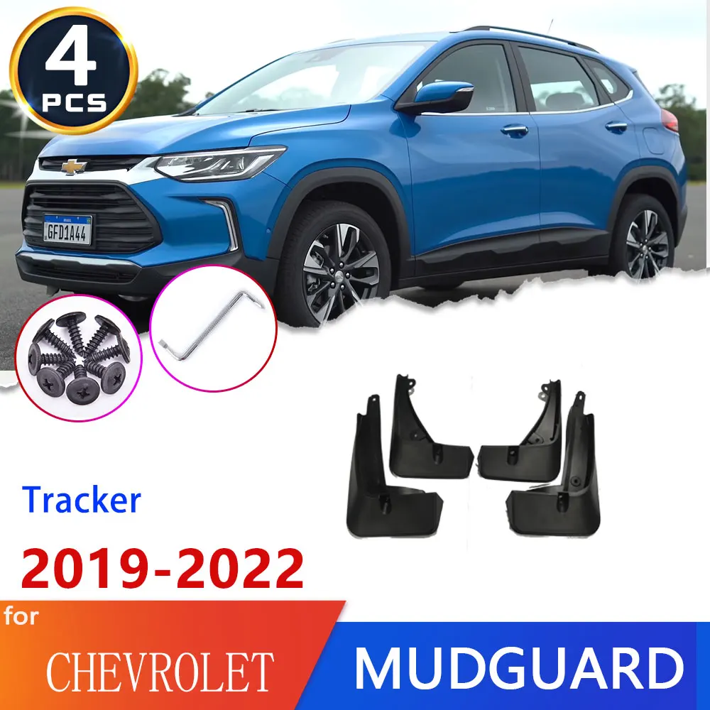 

Car Fender Mud Flaps For Chevrolet Tracker 2019~2022 Perodua Road Guards Mudflap Mudguards Splash Goods Accessories 2020 2021