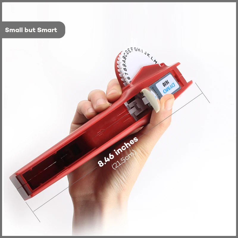 Dymo 1610 manual label maker for 3D embossing plastic 1610 manual label printer 1610 For Dymo organizer Xpress manual machine image 3