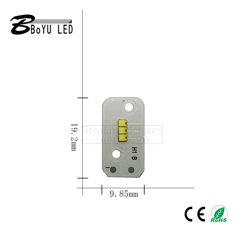 2pcs car special light source board X3 H1/H4/H7 stickers 2016 lamp beads 15 watts car lamp special light board spot direct sales