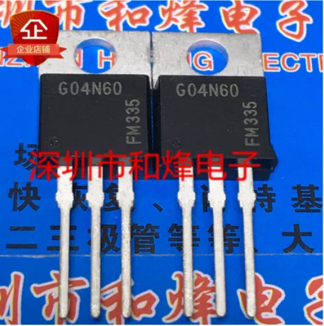 Free Shipping 50pcs G04N60 SGP04N60  TO-220 600V 4A