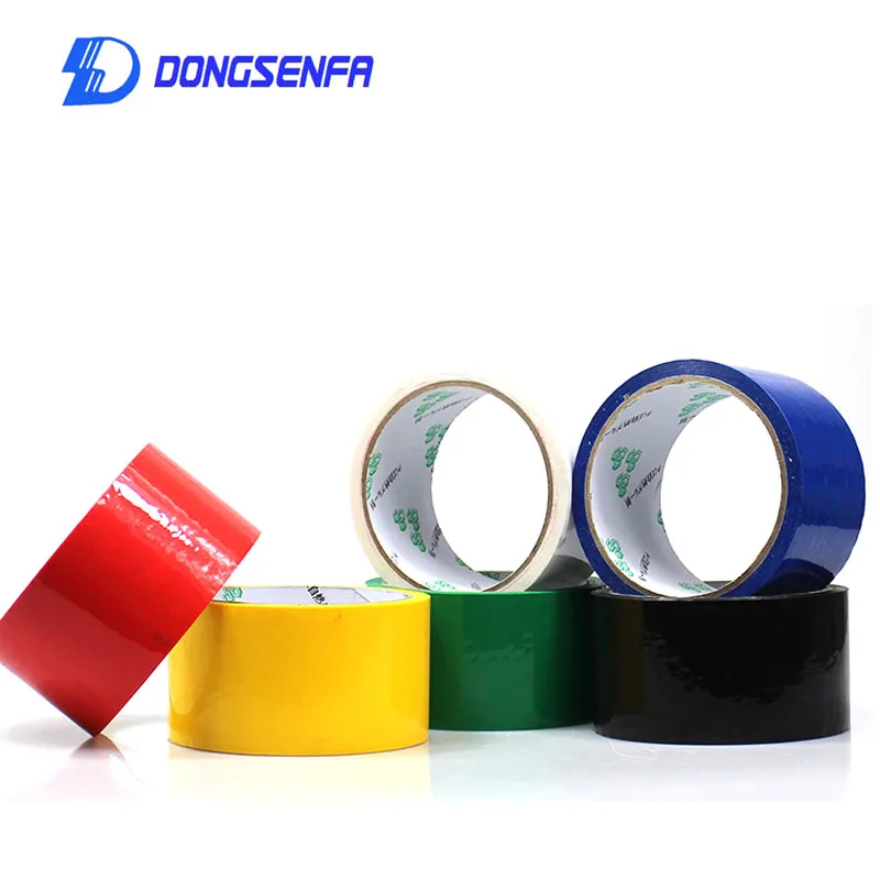 DONGSENFA 1 Roll 40M Sealing Color Tape Packaging Adhesive Tape  Packing Label Clear Carton Box Sealing Packaging Tape