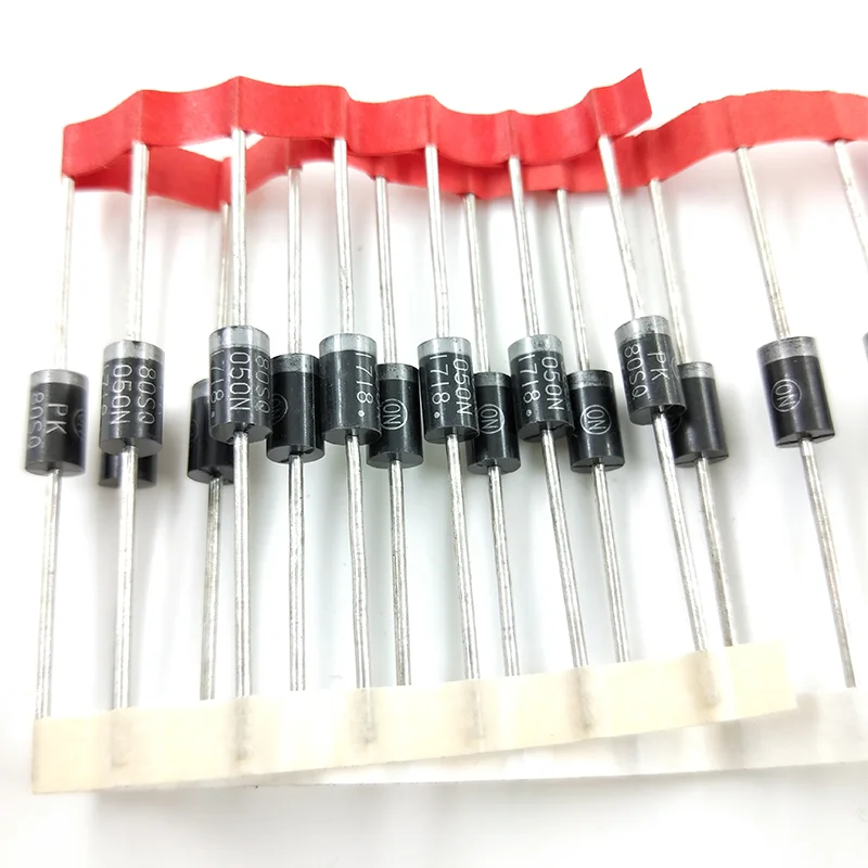 20 개/몫 80SQ050N DO-201AD 8A 50V