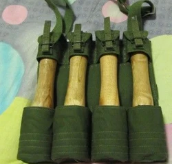 Original Vietnam War Chinese Canvas pouch AMMO chest-rig bandolier pouch