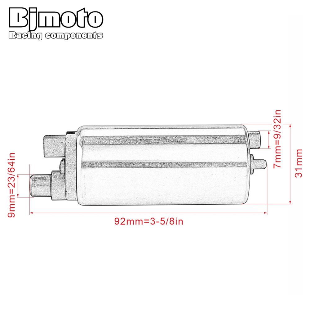 BJMOTO Motorcycle Fuel Pump For Honda CB 300F CBR 250 RR R CBR 300 R ABS PS 125 PS 150 PS125 PS150 PES 125 125R 150R