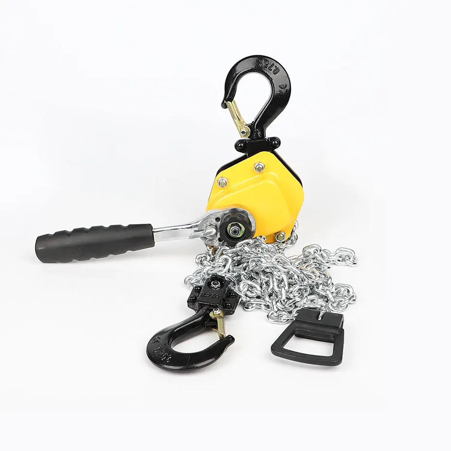 Small  lever hoist 750kg manual hoist Portable chain