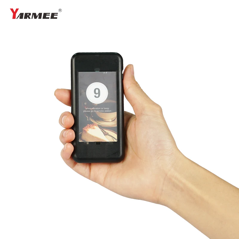 YARMEE Wireless Restaurant calling system Waterproof Buzzer 1 Transmitter + 10 Receiver for Waiter Calling System Queue System