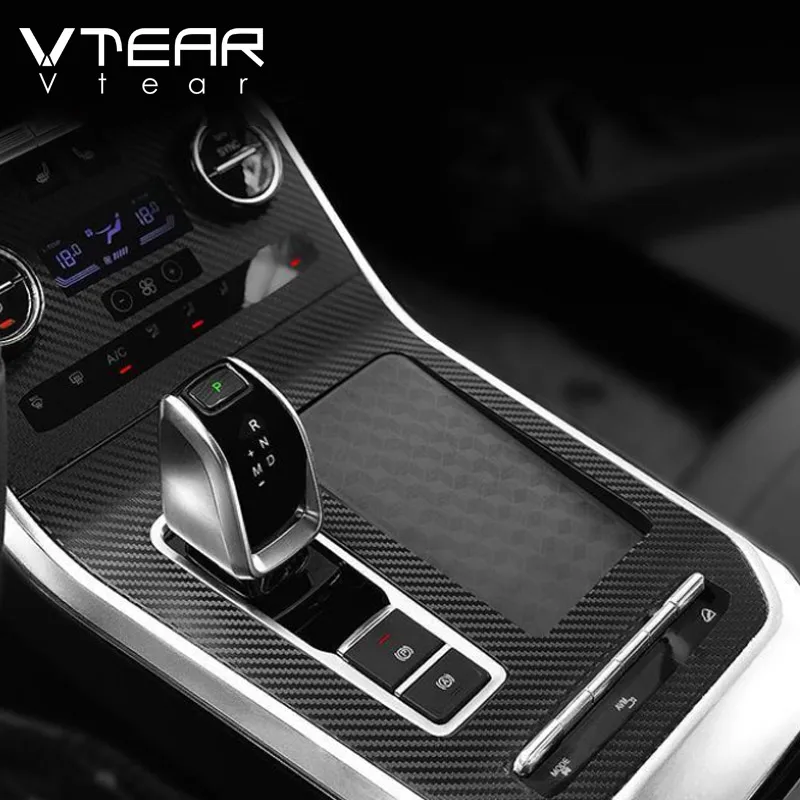 Vtear وحدة التحكم المركزية المضادة للخدش غطاء ملصقات الديكور اكسسوارات السيارات الداخلية لشيري تيجو 7 برو Xcite x-cross 7 2022