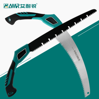 AMR Tools 10-Inch SK5 TOOTH Folding Saw Pruning Saw Designed for Single-Hand Use Curved Blade Hand Saw Garden Tools