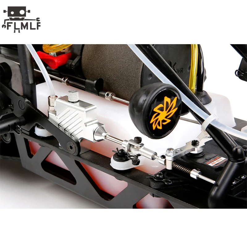 Front Wheel Hydraulic Brake System Set Fit 1/5 HPI ROFUN BAHA ROVAN KM GTB MCD BAJA 5B 5SC Toys Parts