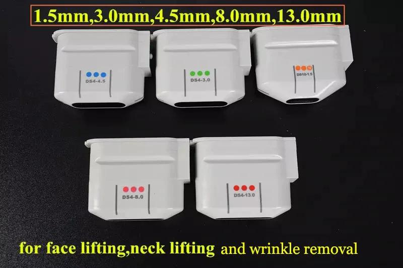 2021 HIFU Máy Siêu Âm Mặt Hộp Mực Viên Thể Trao Đổi Mặt Cơ Thể Hộp Mực/Chống Lão Hóa HIFU Đầu Dò