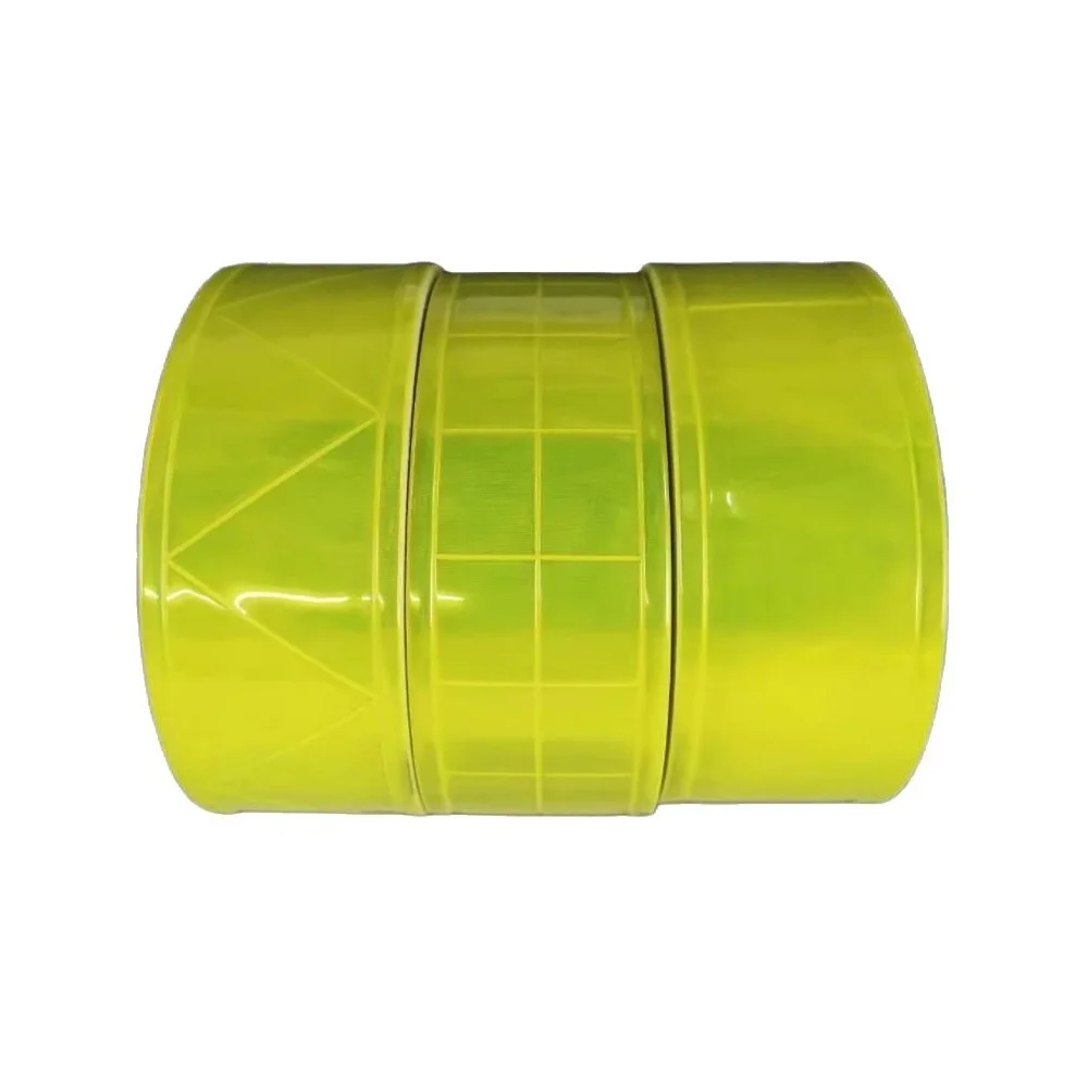 5cm High Light Multi-Model Micro Prism Lattice Warning Reflective PVC Tape For The Clothing Multicolor Available