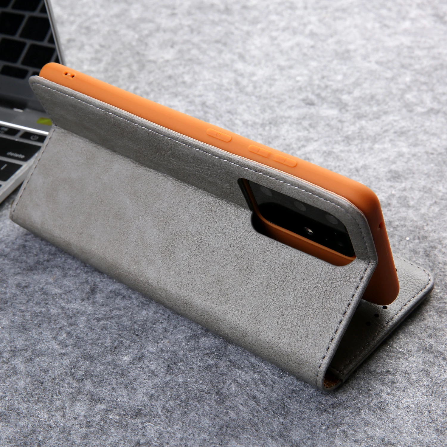 S23 Magnetic Leather Case For Samsung Galaxy S20 S21 S22 Plus Case Flip Wallet Cover For Samsung Galaxy S23 Ultra Case Stand