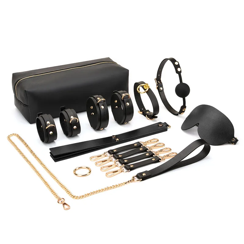 9pcs Black with Bag