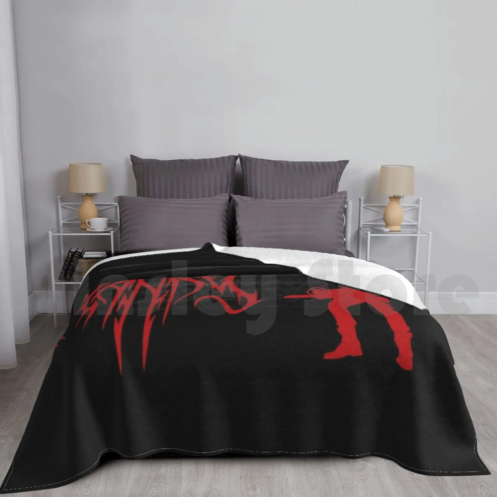 Mandy Red Blanket Fashion Custom Mandy Nicolas Cage Horror Nic Cage Cage Face Off Mandy Movie Movies Movie