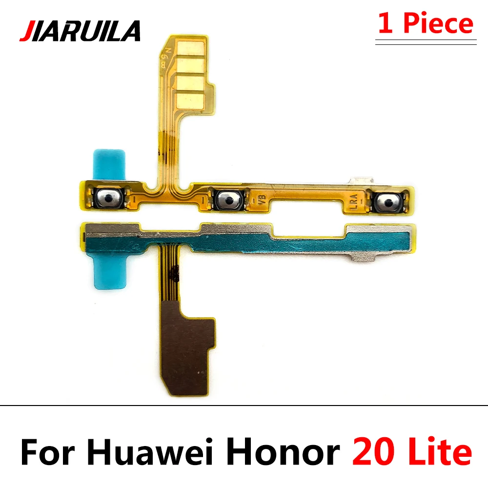 For Huawei Honor 4C Pro 6X 7X 6 7 plus 8 9 10 20 lite 30 30s Pro Smart Power On Off Key Volume Up Down Side Button Flex Cable