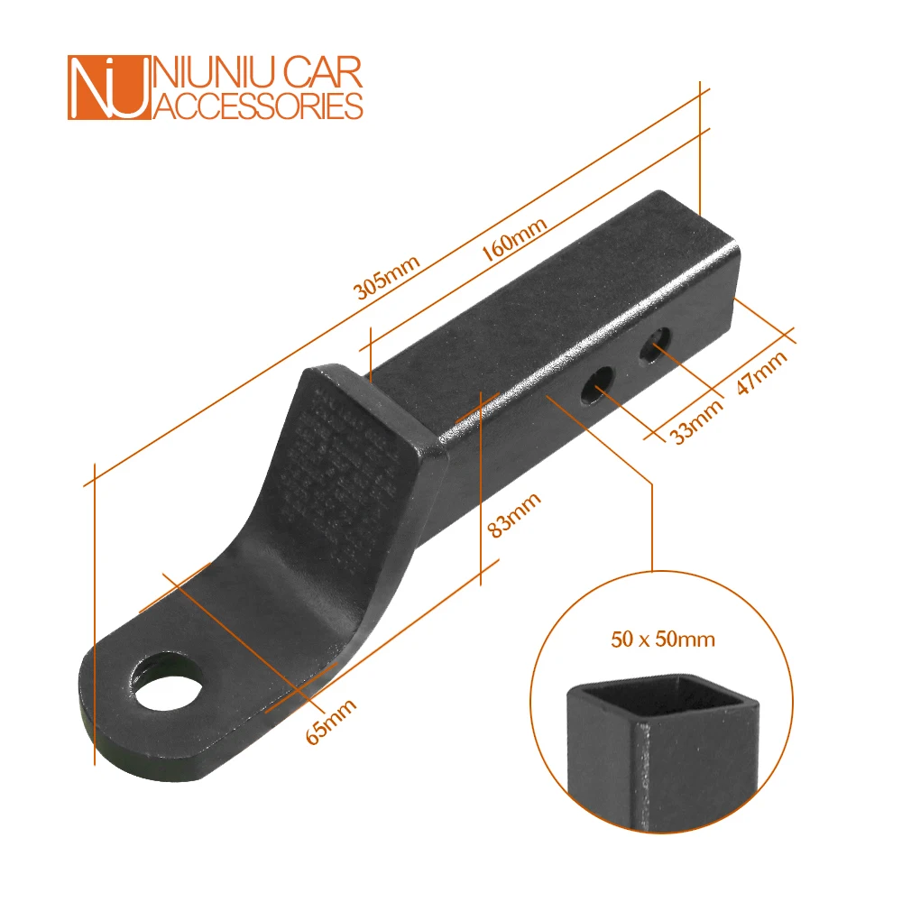 ตัวยึดลูกบอลแบบดรอปฮิทช์สำหรับรถพ่วงเหล็กขนาด 2 นิ้ว รับน้ำหนักได้ 5000 ปอนด์ ใช้ได้กับตัวรับขนาด 2 นิ้ว แบบสองระดับ สำหรับอุปกรณ์เสริมเรือและรถบ้าน