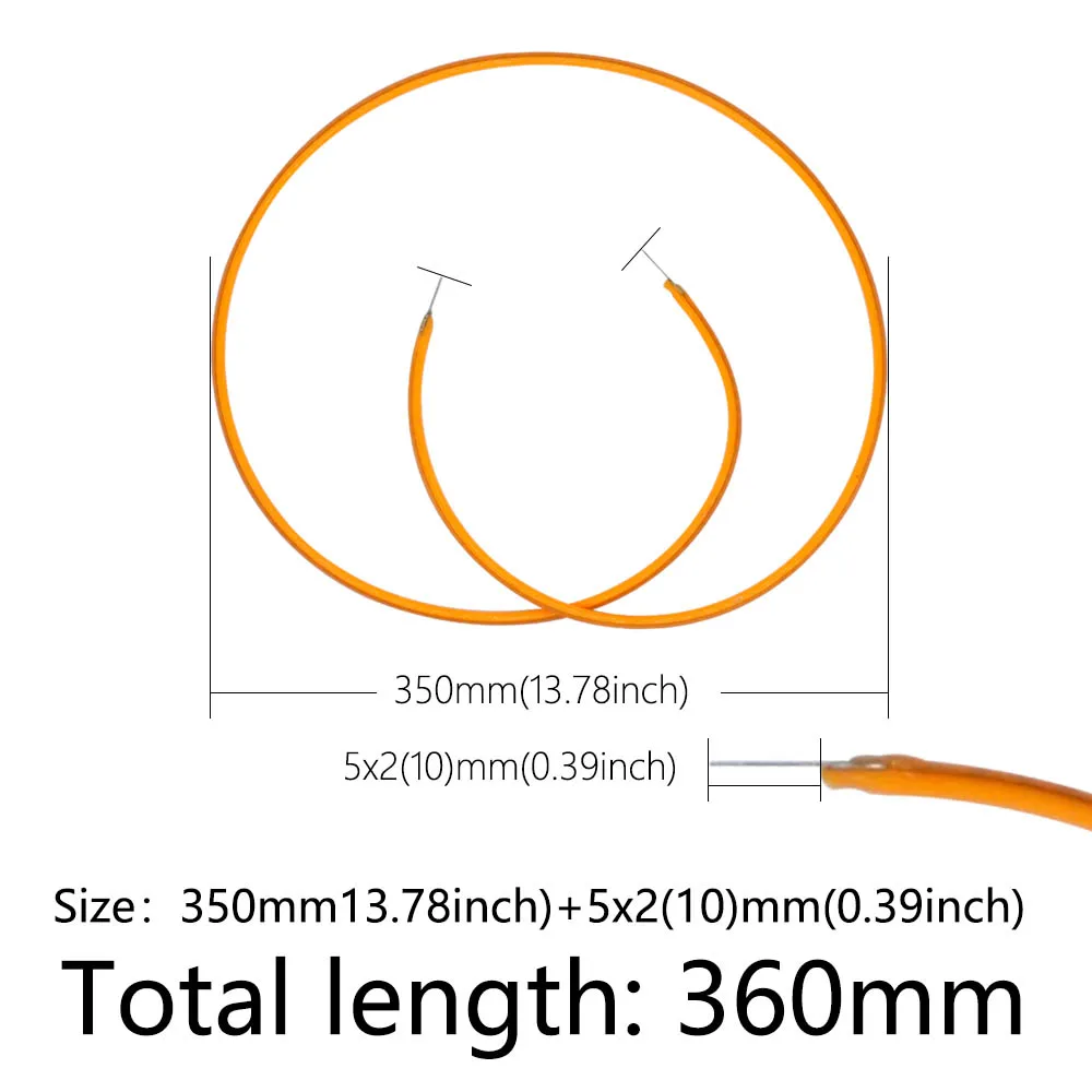 10pcs DC12V Edison Bulb LED Filament Lamp Parts 360mm 600mm LED Incandescent Light Accessories Diode For Repair LED bulb Tubt