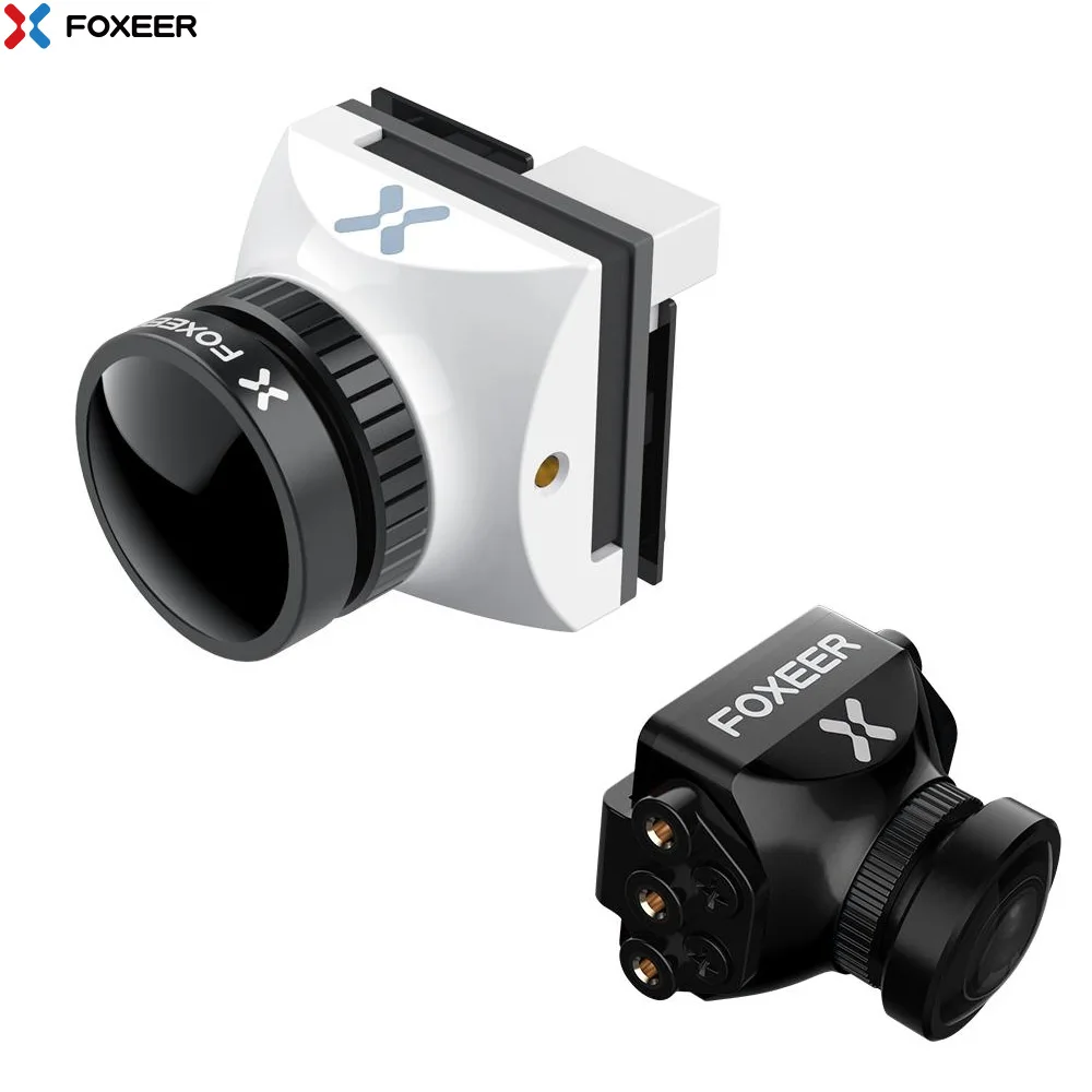 

1PC Foxeer Toothless2 Micro CMOS 1/2 1.7mm 1200TVL PAL NTSC 4:3 16:9 FPV Camera with OSD 4.6-20V Natural Image For RC FPV Drone