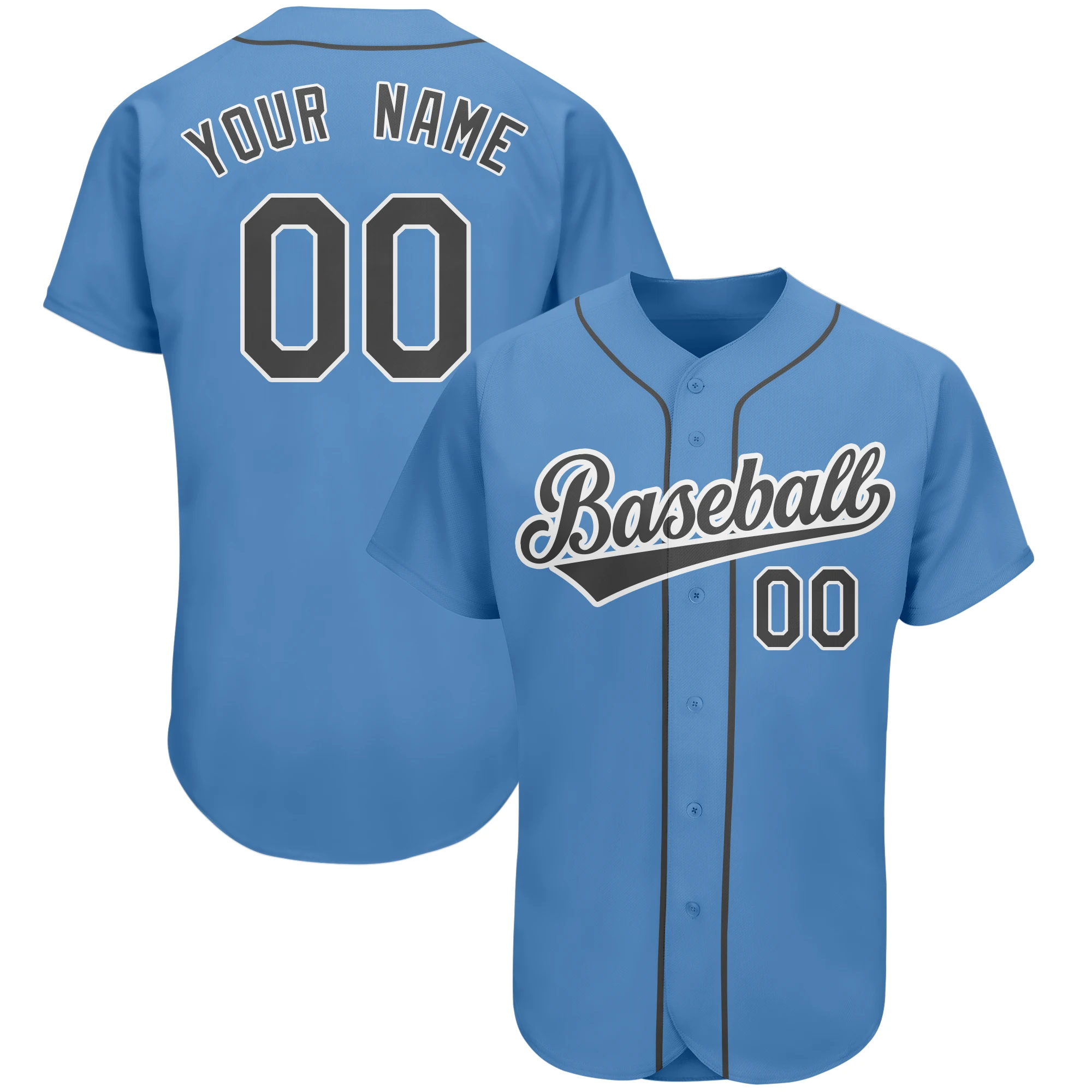 Wholesale Custom Baseball Shirt Design Team Name Number Baseball Jersey College League Profession Softball Training Clothing Men