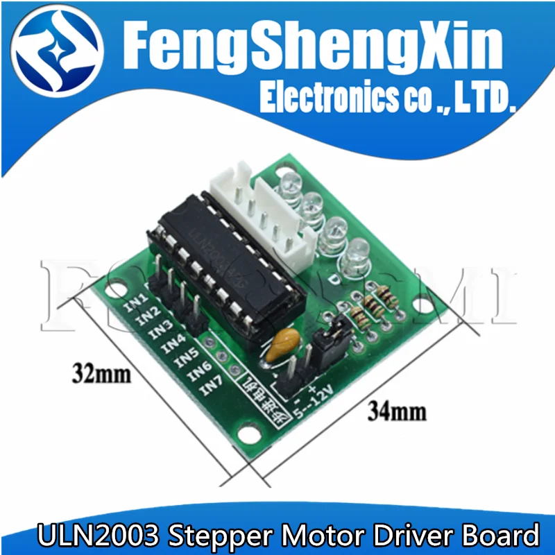 High-power ULN2003 Stepper Motor Driver Board Test Module For Arduino AVR SMD