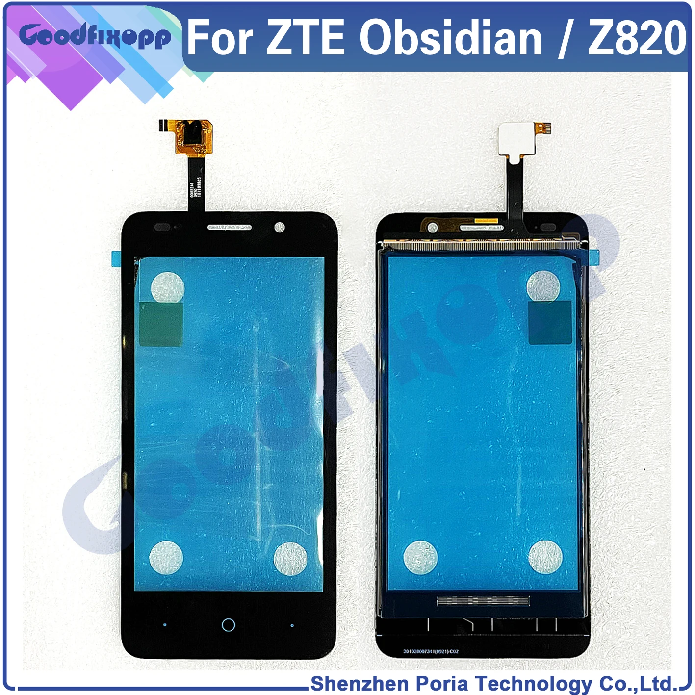 Touch Screen For ZTE Obsidian Z820 Digitizer TouchScren Front Digitizer Touch Panel