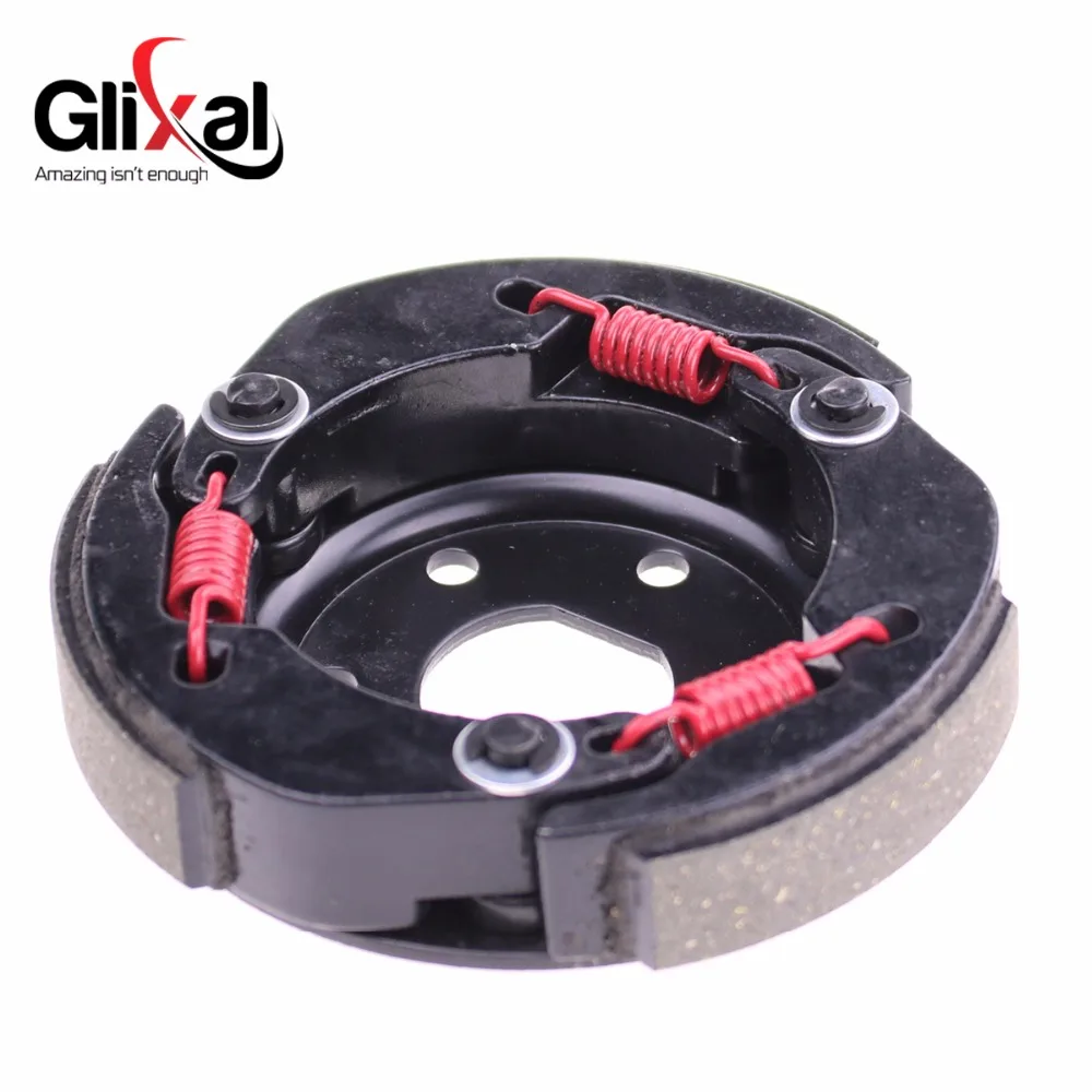 Glixal High Performance Racing Clutch Shoe Plate for GY6 49cc 50cc 139QMA 139QMB Engine Scooter Moped ATV Go-Kart