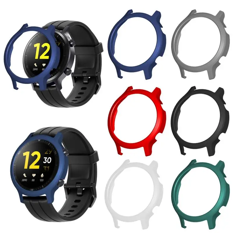 Protective Case For Realme Watch S Strap Smart watch Cover PC Bumper Plastic Protector Replacement Watch Shell Hard Frame